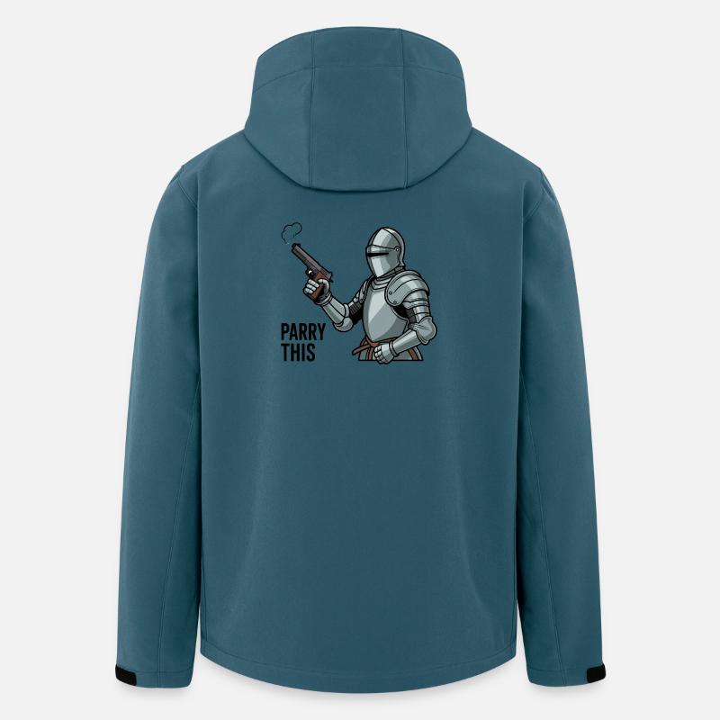 Parry this - Funny Soulslike Memes - Men’s Recycled Softshell Jacket by Stanley/Stella - stargazer