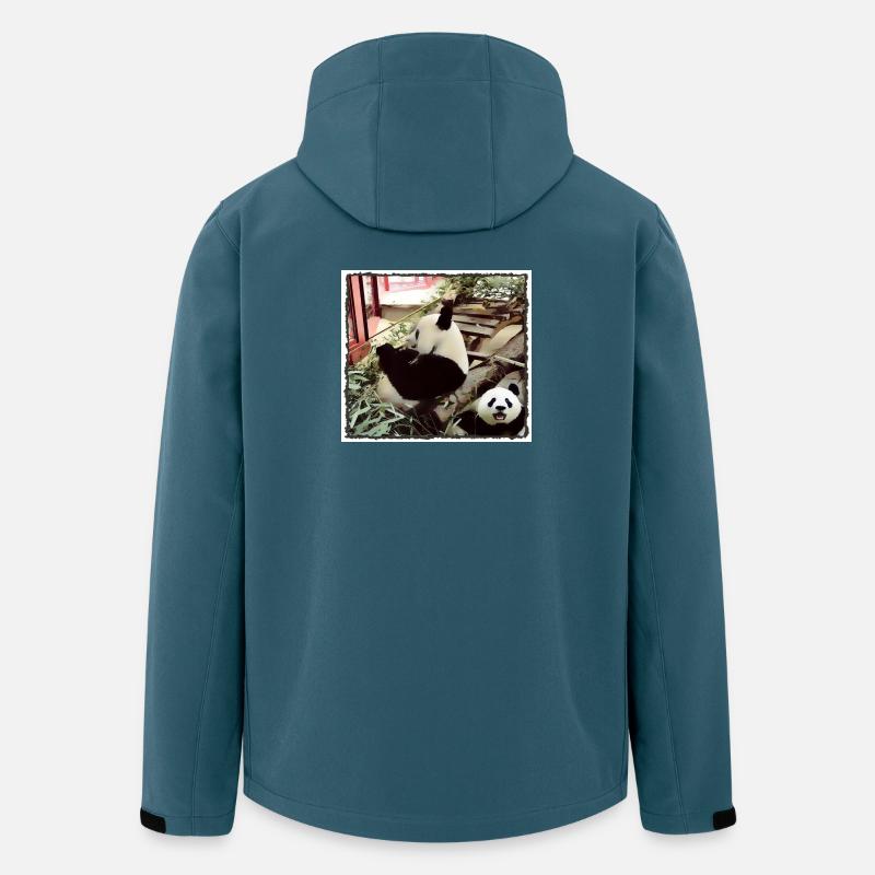Panda mode on - Men’s Recycled Softshell Jacket by Stanley/Stella - stargazer