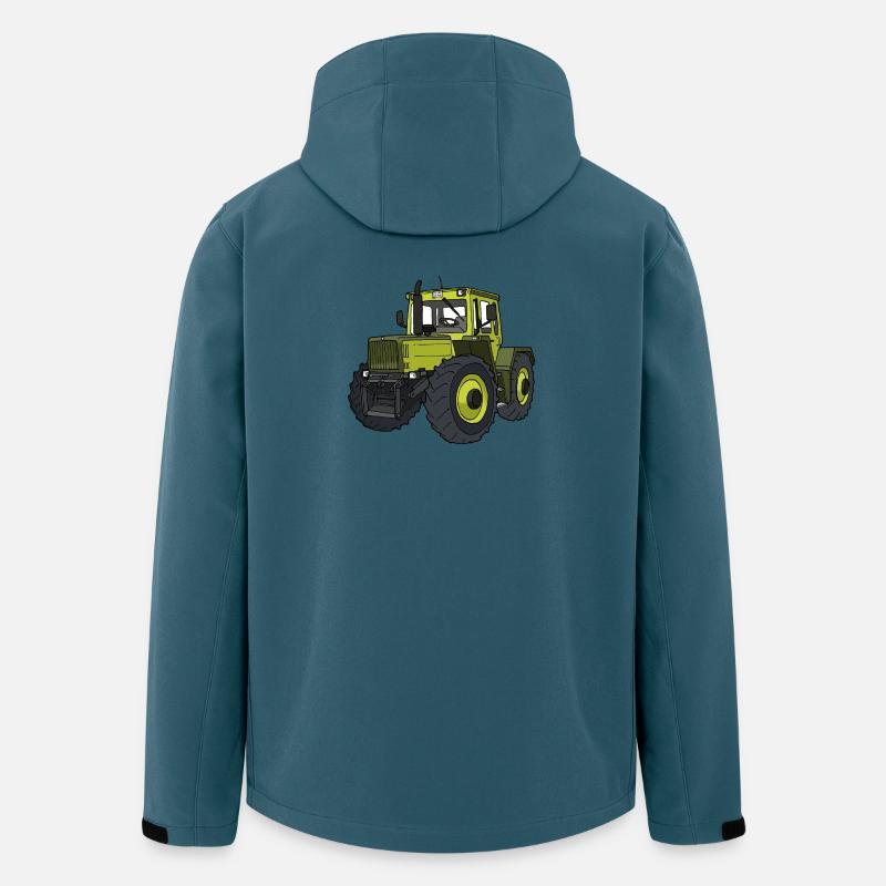 Trac 1600 - Recycelte Männer Softshell-Jacke von Stanley/Stella - Dunkles Petrol