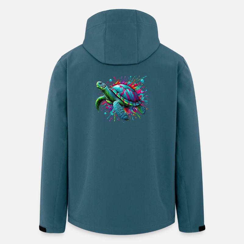 Turtle - Men’s Recycled Softshell Jacket by Stanley/Stella - stargazer