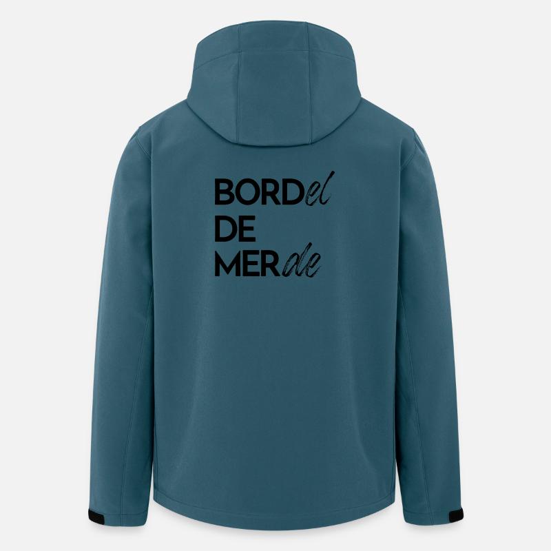 Schreckliche Hölle - Recycelte Männer Softshell-Jacke Discoverer von Stanley/Stella - Dunkles Petrol