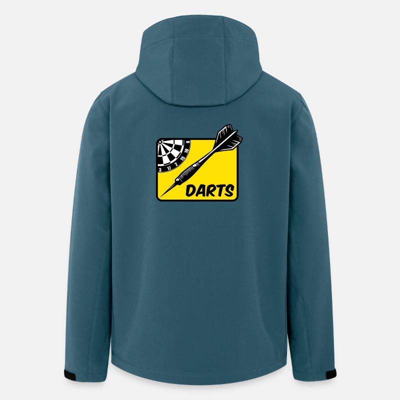 Dart,DartsDARTS - Recycelte Männer Softshell-Jacke von Stanley/Stella - Dunkles Petrol