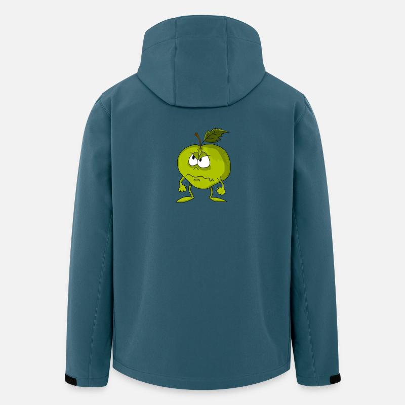 Apfel - Recycelte Männer Softshell-Jacke von Stanley/Stella - Dunkles Petrol
