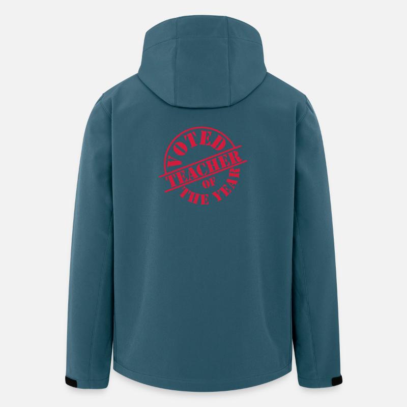 Teacher - Recycelte Männer Softshell-Jacke von Stanley/Stella - Dunkles Petrol