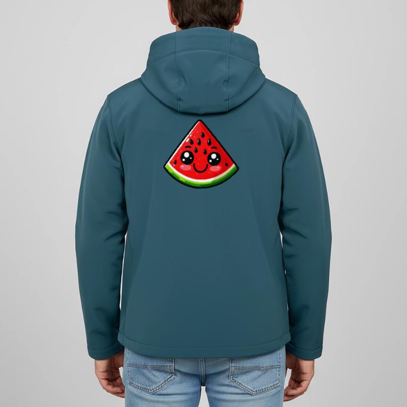 Pastèque Pastèques Veste softshell homme en polyester recyclé Stanley/Stella