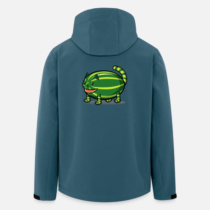 Catermelon - Recycelte Männer Softshell-Jacke von Stanley/Stella - Dunkles Petrol