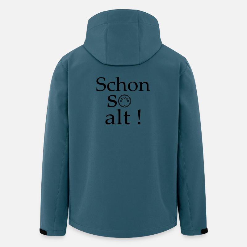 Audiostecker alt - Recycelte Männer Softshell-Jacke von Stanley/Stella - Dunkles Petrol