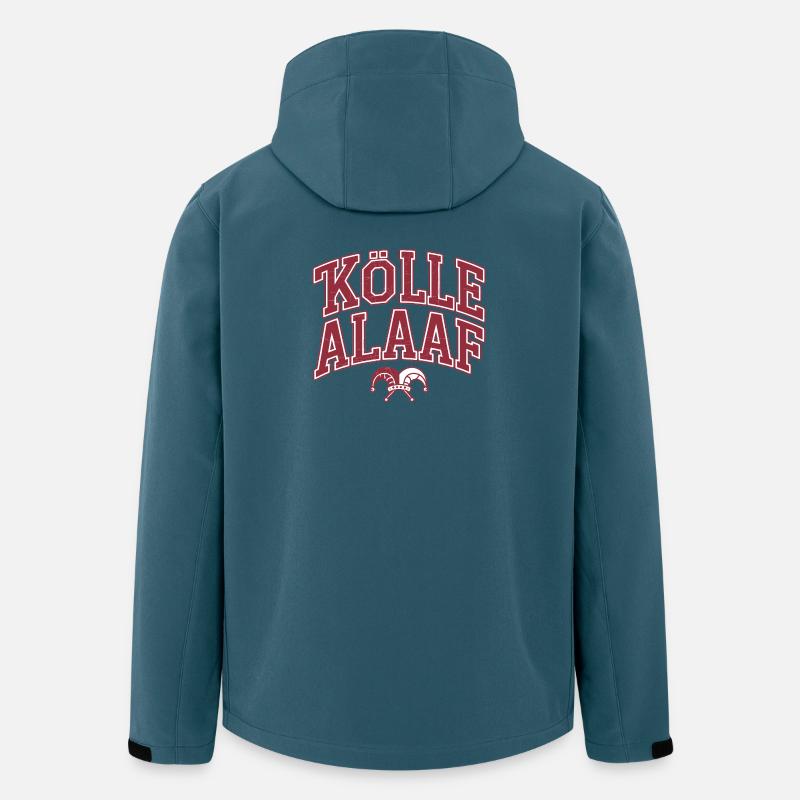 Kölle Alaaf - Stanley/Stella Mænd Genanvendt Softshell-jakke Discoverer - mørk petrol