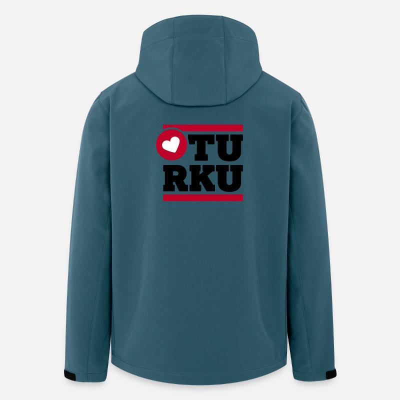 On a light background - Men’s Recycled Softshell Jacket by Stanley/Stella - stargazer