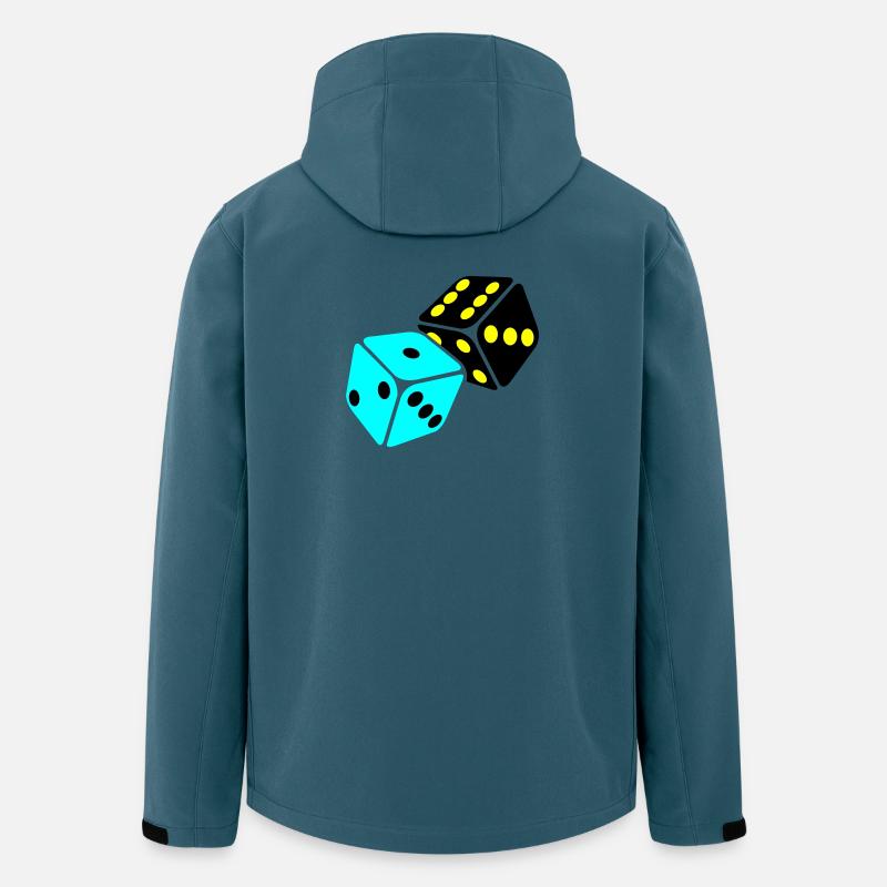 Neon Cube Playroom - Men’s Recycled Softshell Jacket by Stanley/Stella - stargazer