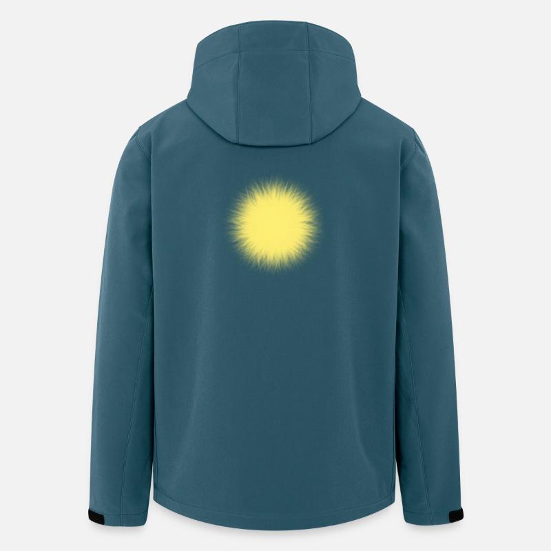 SUN - Recycelte Männer Softshell-Jacke von Stanley/Stella - Dunkles Petrol