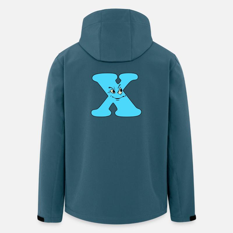 X - Veste softshell homme en polyester recyclé Stanley/Stella - bleu pétrole foncé