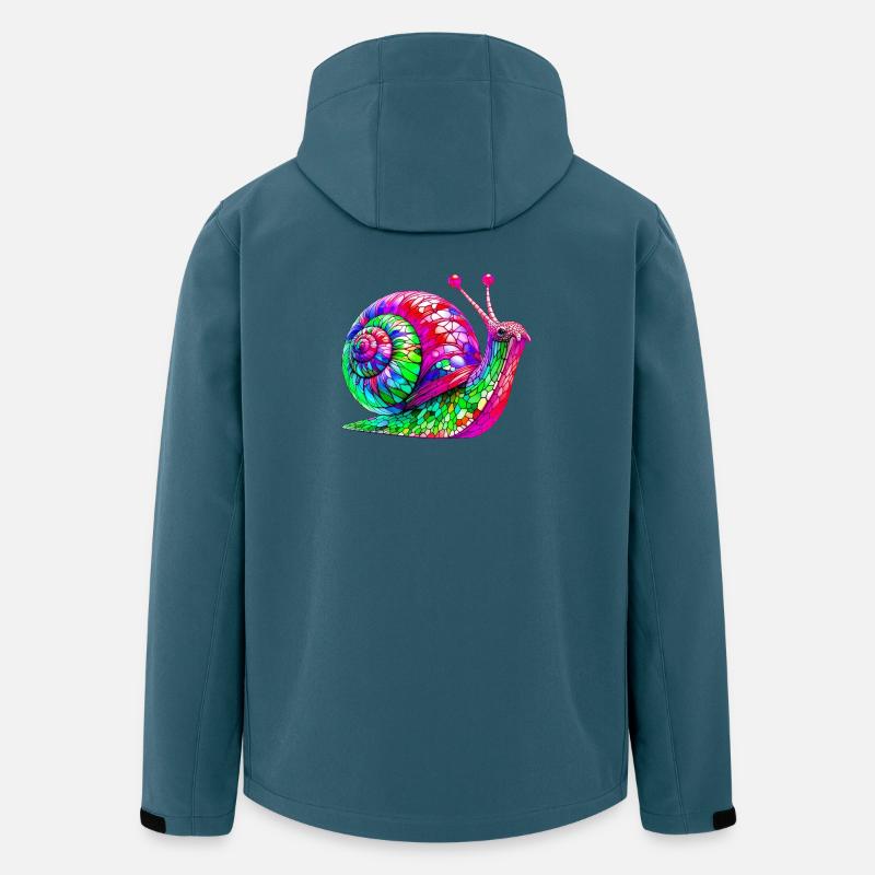 Snail - Men’s Recycled Softshell Jacket by Stanley/Stella - stargazer