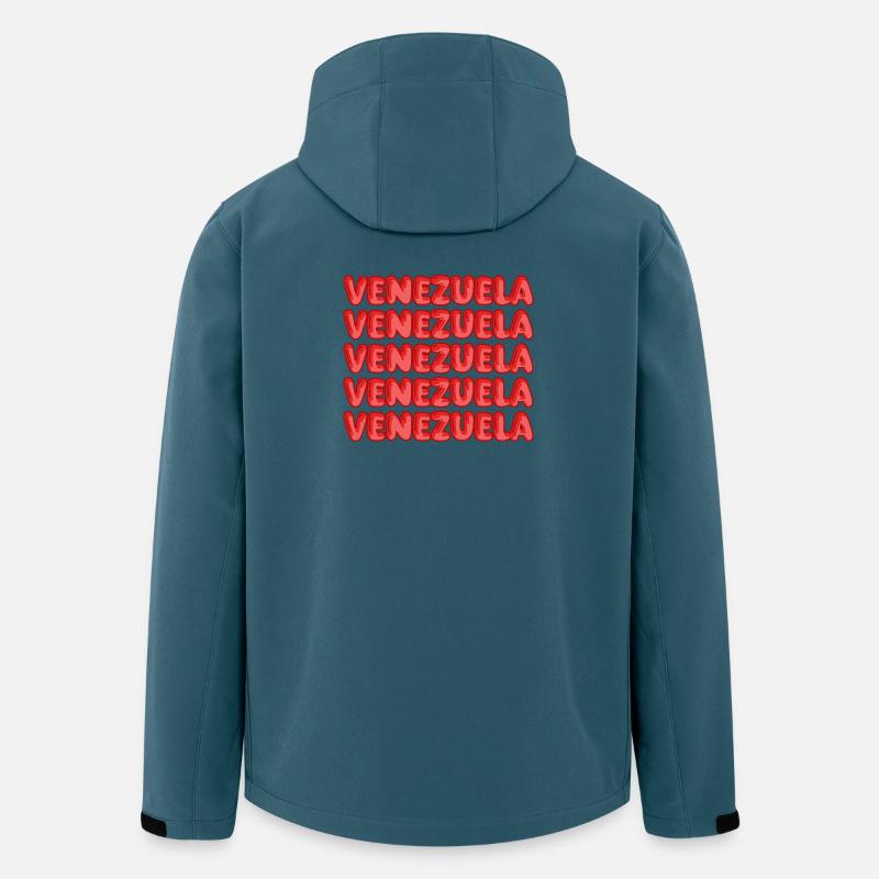 Venezuela - Recycelte Männer Softshell-Jacke von Stanley/Stella - Dunkles Petrol