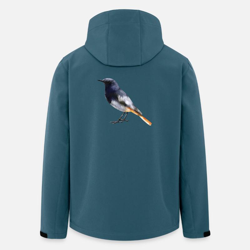 Redstart - Veste softshell homme en polyester recyclé Stanley/Stella - bleu pétrole foncé
