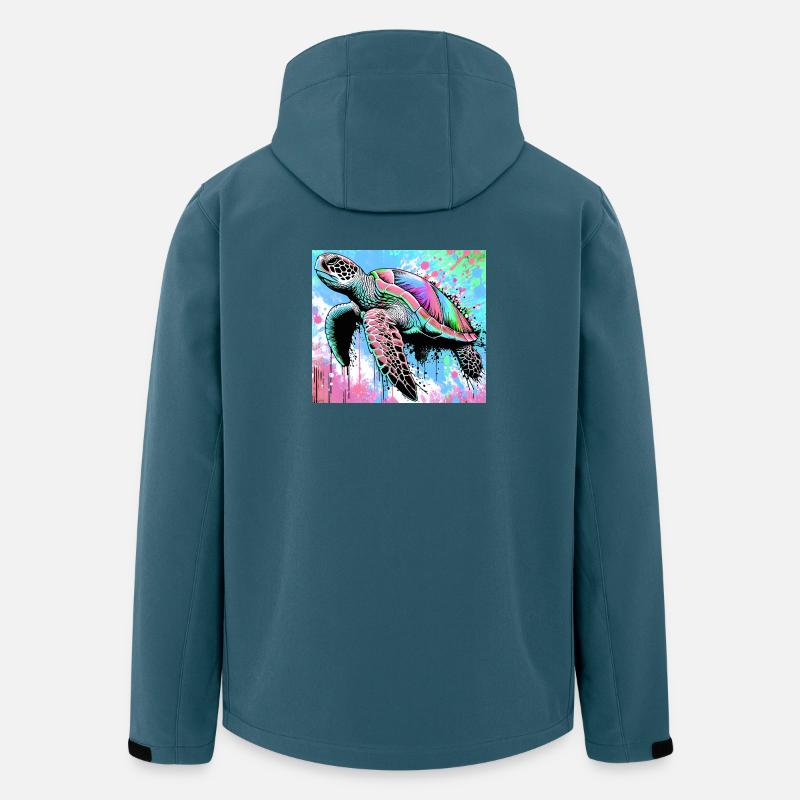 turtle - Men’s Recycled Softshell Jacket by Stanley/Stella - stargazer