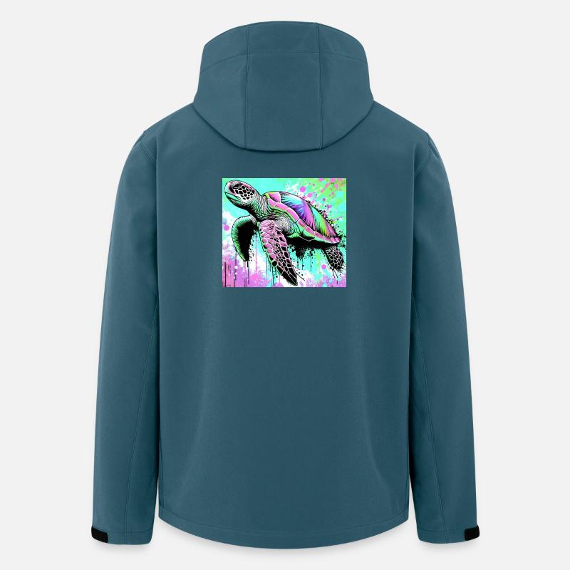 turtle - Men’s Recycled Softshell Jacket by Stanley/Stella - stargazer