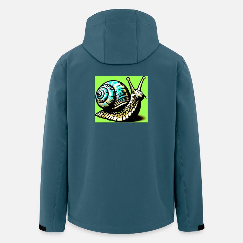 Snail - Men’s Recycled Softshell Jacket by Stanley/Stella - stargazer