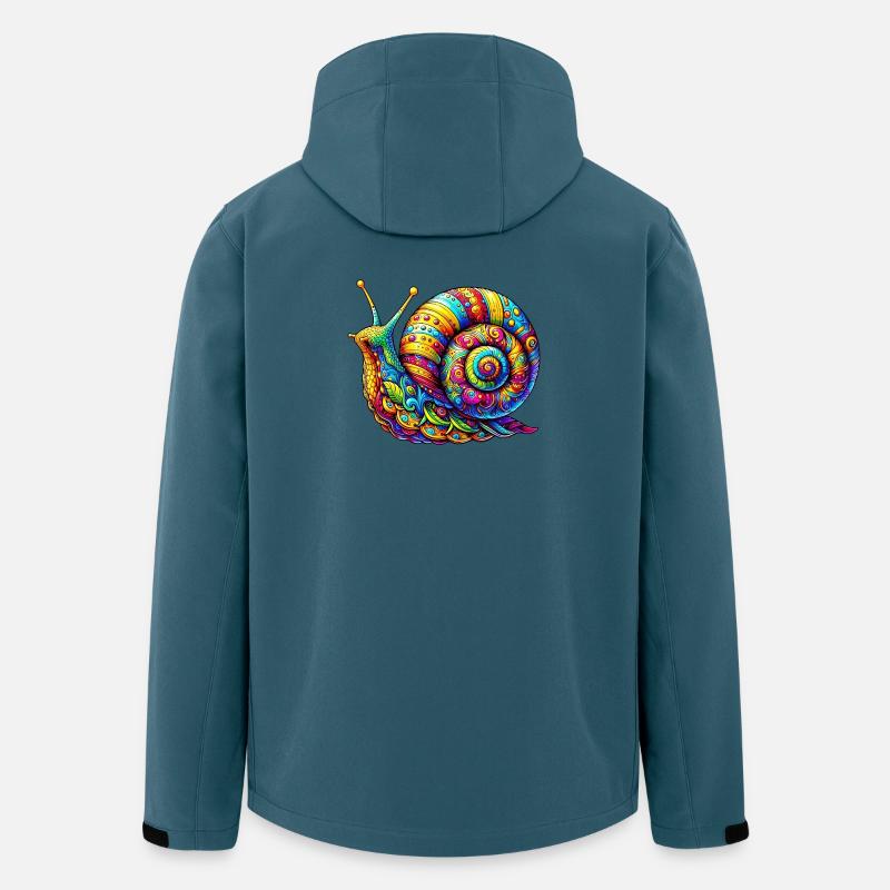Snail - Men’s Recycled Softshell Jacket by Stanley/Stella - stargazer