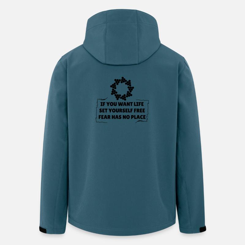 Fear Has No Place - Men’s Recycled Softshell Jacket by Stanley/Stella - stargazer