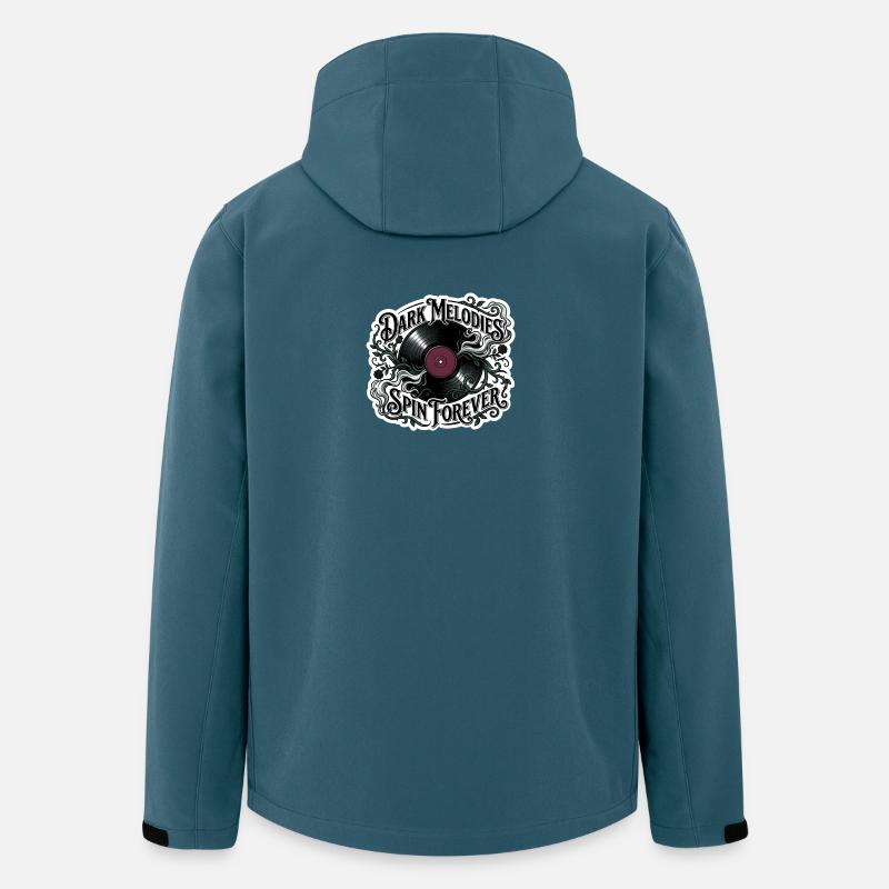 Dark Melodies Spin Forever - Men’s Recycled Softshell Jacket by Stanley/Stella - stargazer