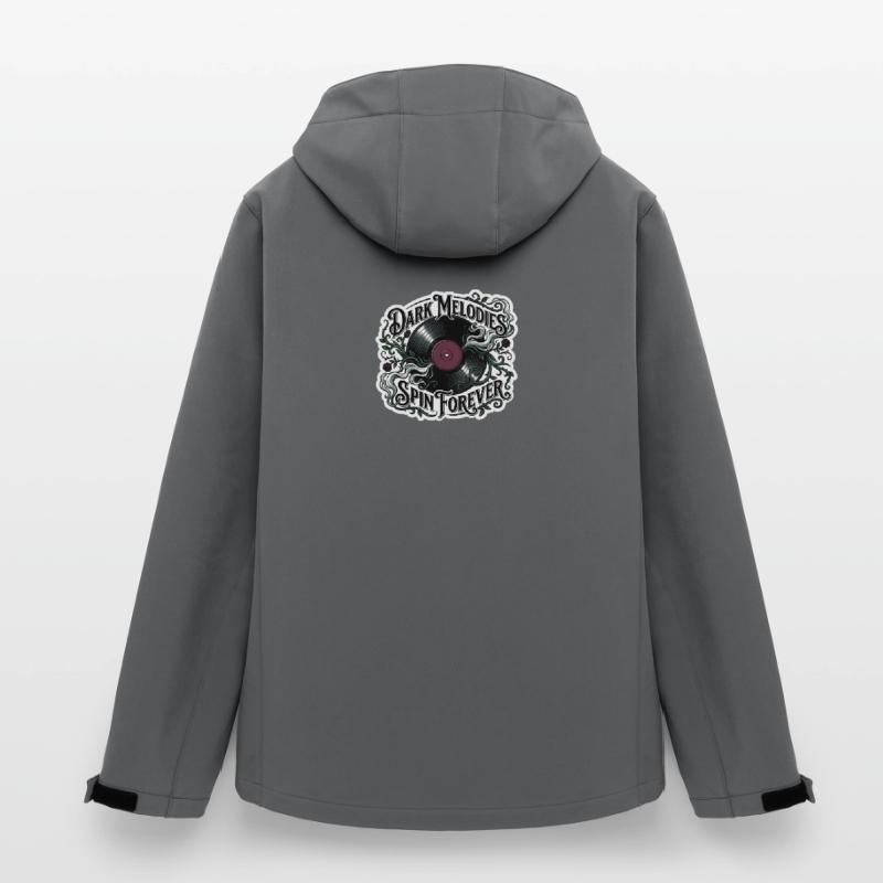 Dark Melodies Spin Forever Veste softshell homme en polyester recyclé Stanley/Stella