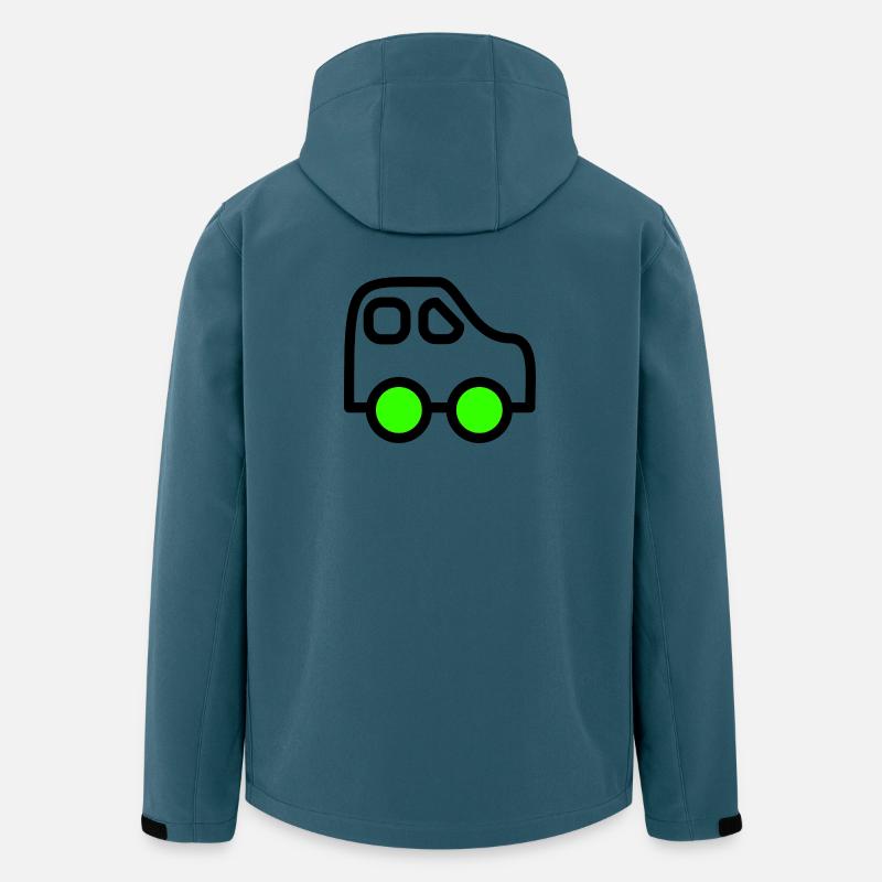 Auto - Recycelte Männer Softshell-Jacke von Stanley/Stella - Dunkles Petrol