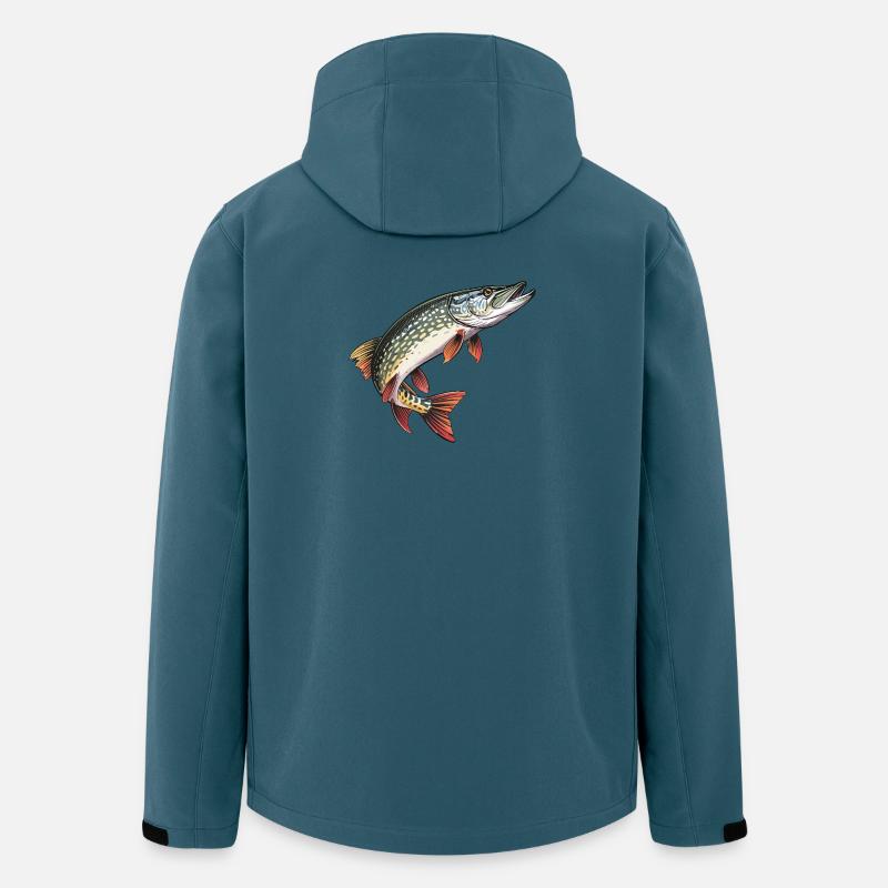 jumping pike - Men’s Recycled Softshell Jacket by Stanley/Stella - stargazer