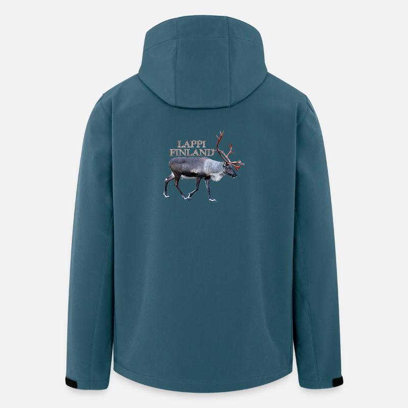 Lappi - Recycelte Männer Softshell-Jacke von Stanley/Stella - Dunkles Petrol