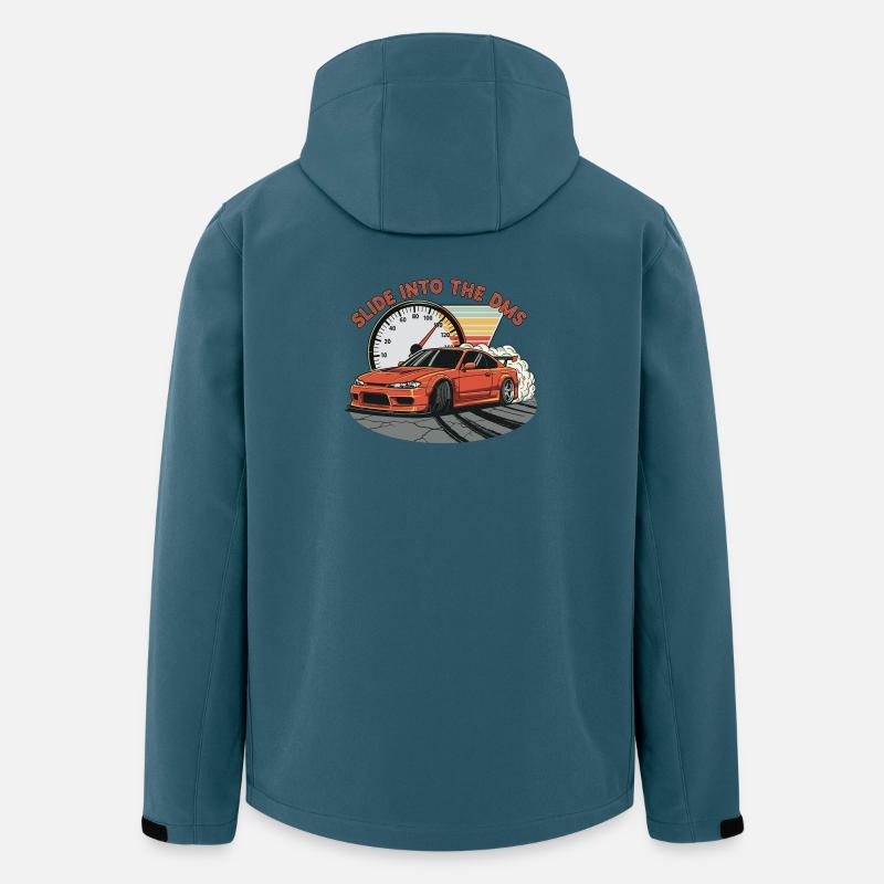 Slide into the DMS - Recycelte Männer Softshell-Jacke von Stanley/Stella - Dunkles Petrol