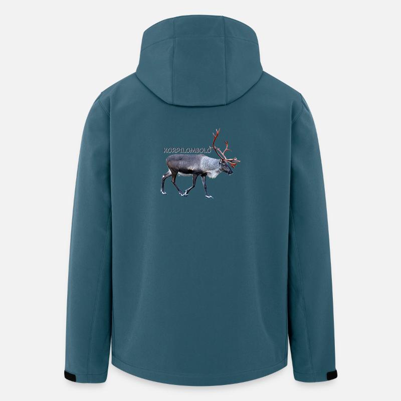 KORPILOMBOLO - Recycelte Männer Softshell-Jacke von Stanley/Stella - Dunkles Petrol