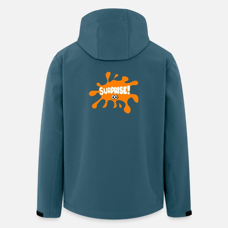 Überraschen! - Recycelte Männer Softshell-Jacke von Stanley/Stella - Dunkles Petrol