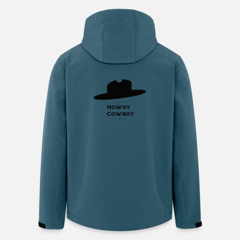Howdy Cowboy - Recycelte Männer Softshell-Jacke von Stanley/Stella - Dunkles Petrol