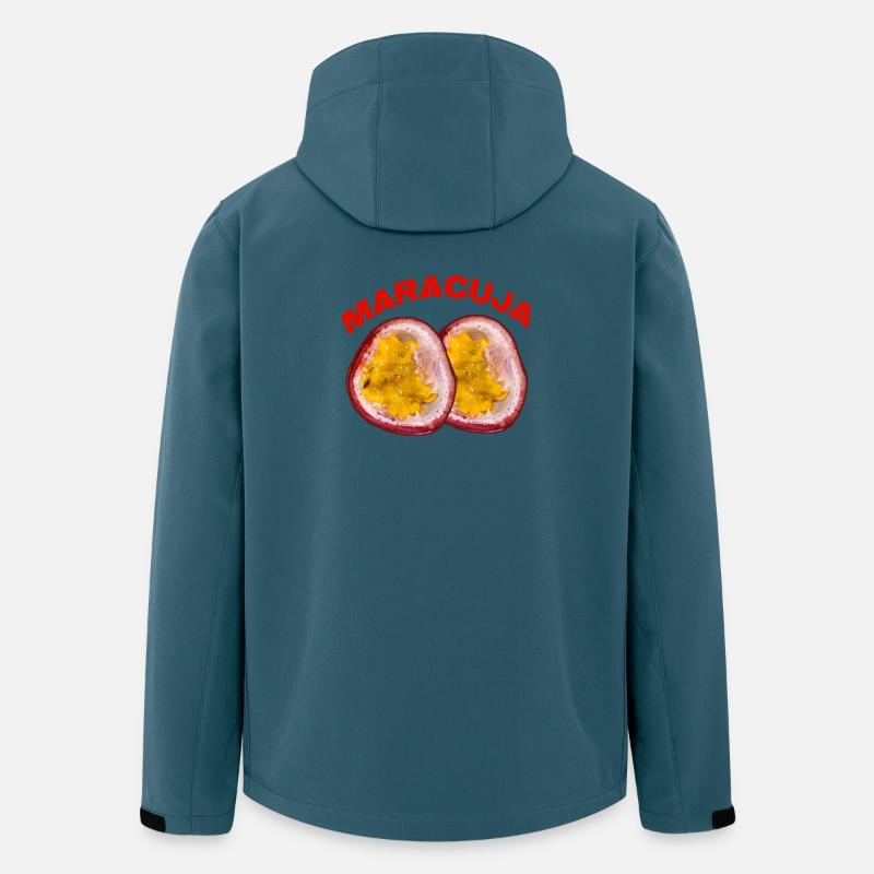 Maracuja love frucht - Recycelte Männer Softshell-Jacke von Stanley/Stella - Dunkles Petrol