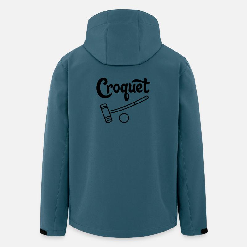croquet - Men’s Recycled Softshell Jacket by Stanley/Stella - stargazer