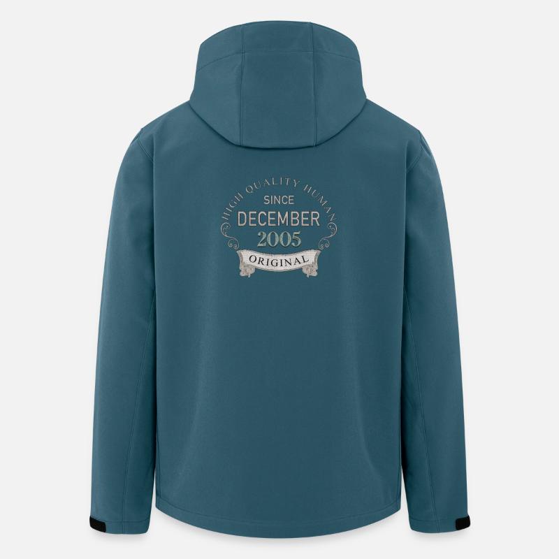 Since_December_2005 - Recycelte Männer Softshell-Jacke von Stanley/Stella - Dunkles Petrol