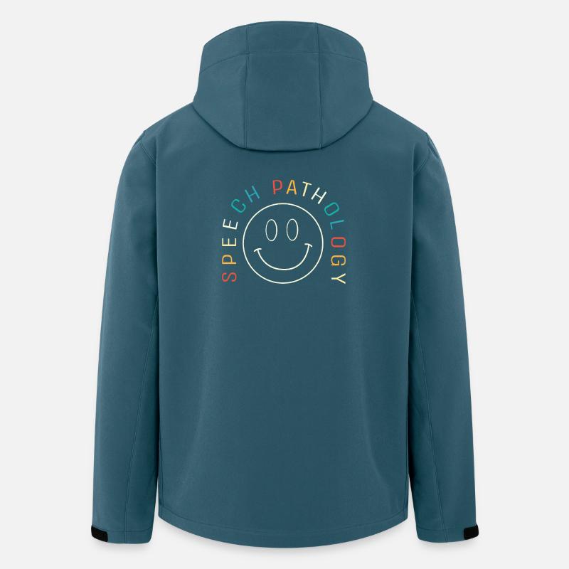 SLP Speech Therapist Speech Pathologist - Men’s Recycled Softshell Jacket by Stanley/Stella - stargazer