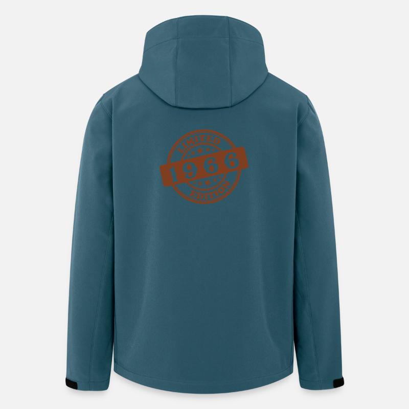 Limitierte Auflage 1966 - Recycelte Männer Softshell-Jacke von Stanley/Stella - Dunkles Petrol