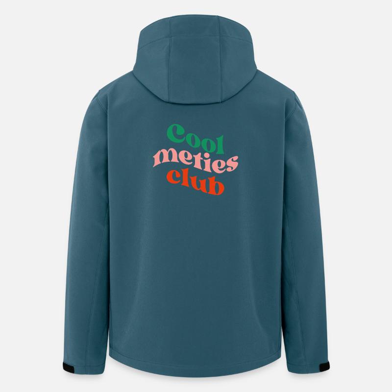 Cool Meties Club - Recycelte Männer Softshell-Jacke von Stanley/Stella - Dunkles Petrol