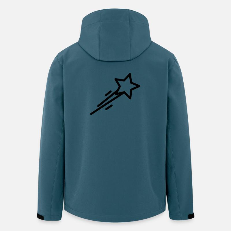 shooting star - Men’s Recycled Softshell Jacket by Stanley/Stella - stargazer