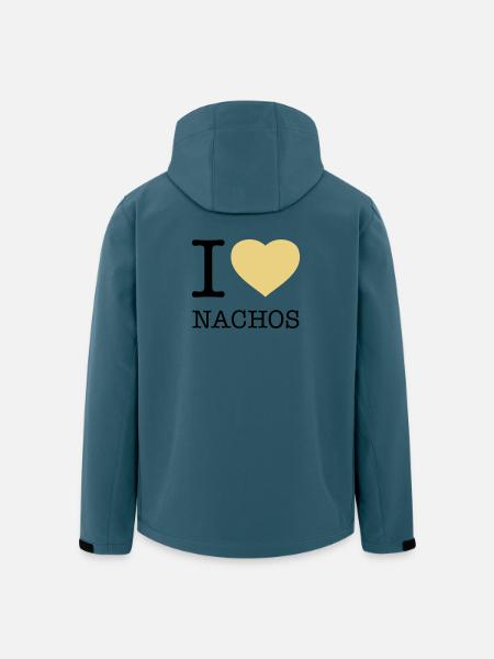 I LOVE NACHOS - Men’s Recycled Softshell Jacket by Stanley/Stella - stargazer