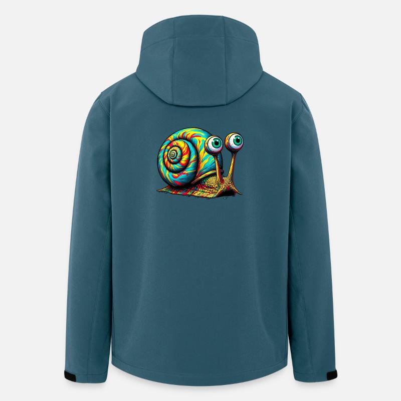 Snail - Men’s Recycled Softshell Jacket by Stanley/Stella - stargazer