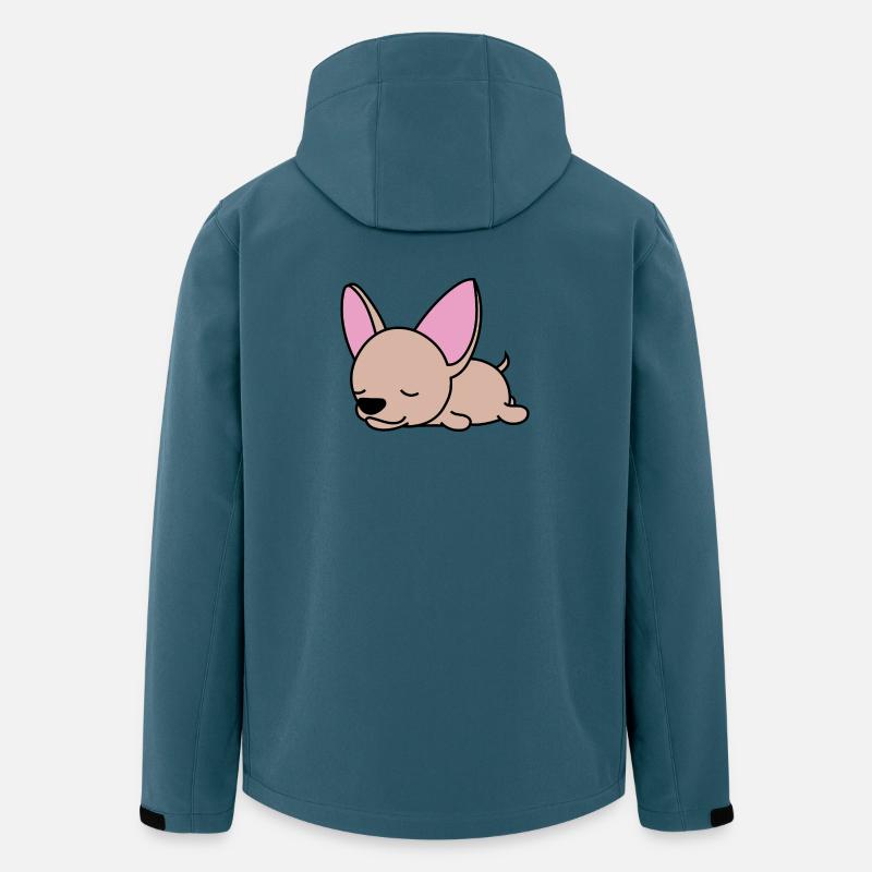 Chihuahua - Recycelte Männer Softshell-Jacke von Stanley/Stella - Dunkles Petrol