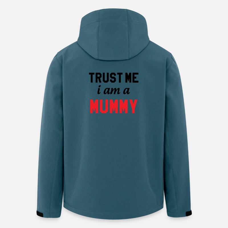 Believe me, I'm a Mom! - Men’s Recycled Softshell Jacket by Stanley/Stella - stargazer