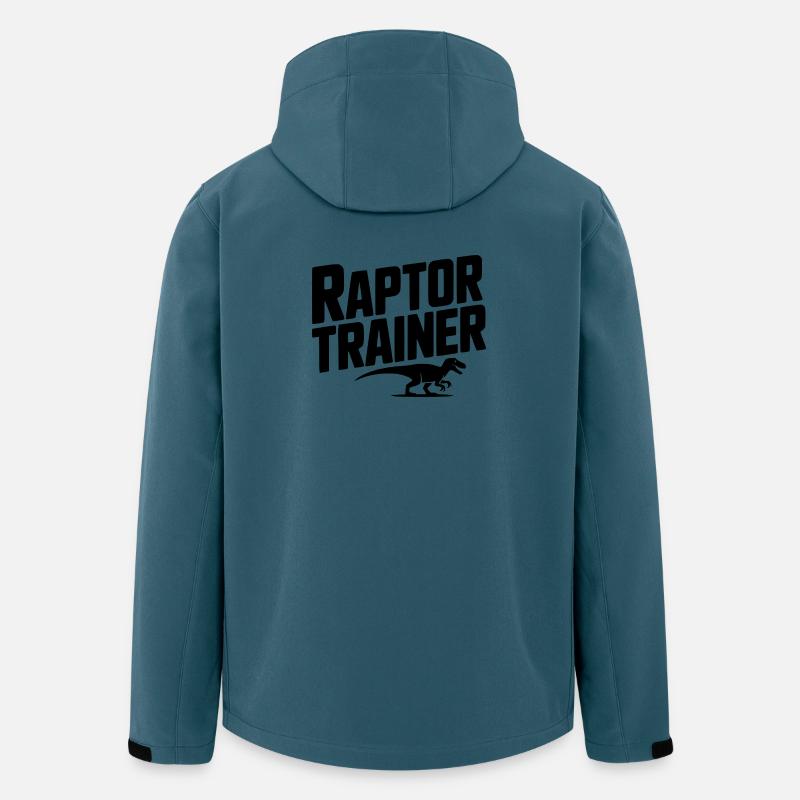 Raptor Trainer - Recycelte Männer Softshell-Jacke von Stanley/Stella - Dunkles Petrol