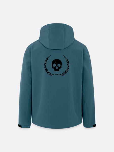Skeleton Skull Wreath - Men’s Recycled Softshell Jacket by Stanley/Stella - stargazer