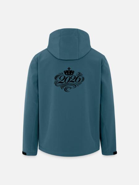 2026 Edel - Recycelte Männer Softshell-Jacke von Stanley/Stella - Dunkles Petrol