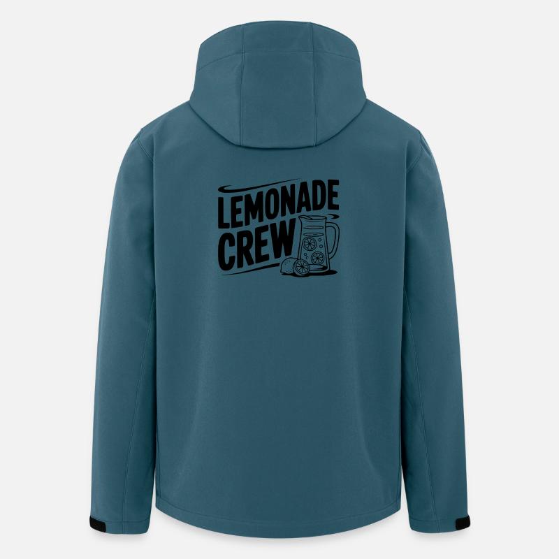Lemonade Crew - Recycelte Männer Softshell-Jacke von Stanley/Stella - Dunkles Petrol