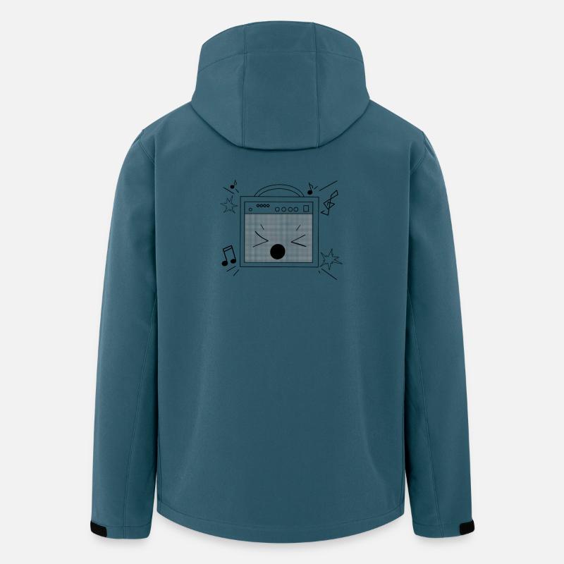 Noisy Speaker - Men’s Recycled Softshell Jacket by Stanley/Stella - stargazer
