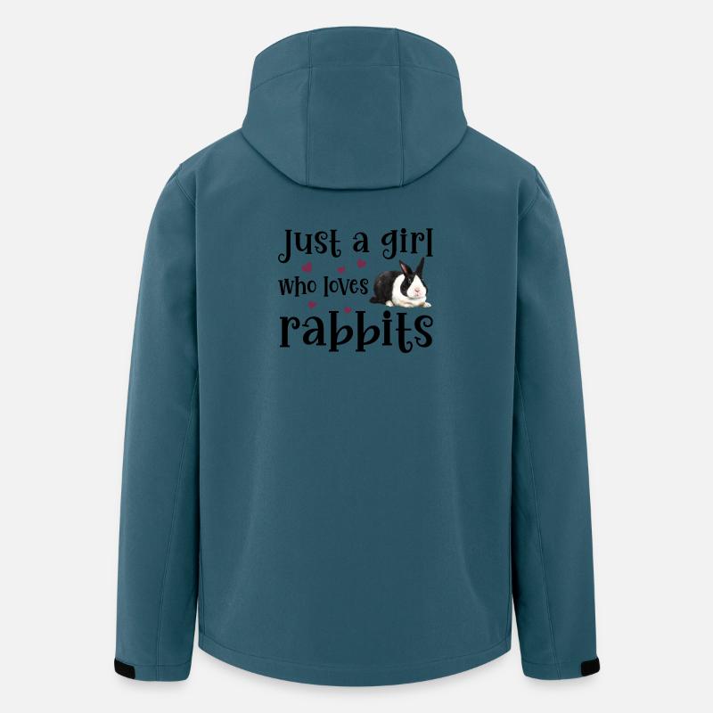 Lapin Lapin - Veste softshell homme en polyester recyclé Stanley/Stella - bleu pétrole foncé